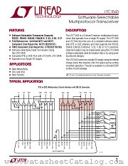 LTC1543IG datasheet pdf Linear Technology