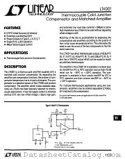 LTK001CN datasheet pdf Linear Technology