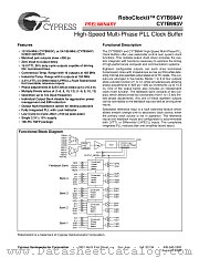 CY7B994V-7AC datasheet pdf Cypress