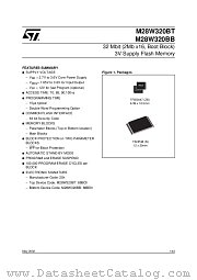 M28W320BB70ZB6T datasheet pdf ST Microelectronics