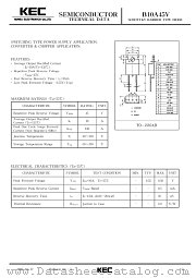 B10A45V datasheet pdf Korea Electronics (KEC)