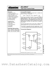 EL4094 datasheet pdf Elantec Semiconductor