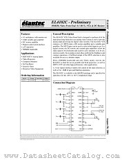 EL4102 datasheet pdf Elantec Semiconductor