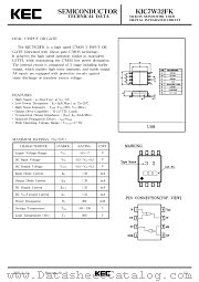 KIC7W32 datasheet pdf Korea Electronics (KEC)