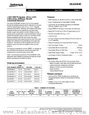 ISL83384EIA datasheet pdf Intersil