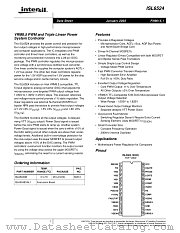 ISL6524CB datasheet pdf Intersil