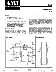 S1856 datasheet pdf AMI Semiconductor