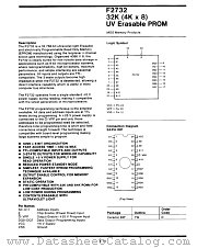 F2732 datasheet pdf Fairchild Semiconductor