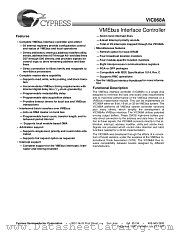 VIC068A-BC datasheet pdf Cypress