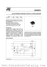 VK05 datasheet pdf ST Microelectronics