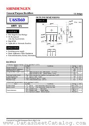 U6SB60 datasheet pdf Shindengen