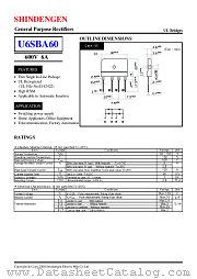 U6SBA60 datasheet pdf Shindengen