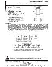TLV2362Y datasheet pdf Texas Instruments