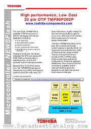 TMP86P202P datasheet pdf TOSHIBA
