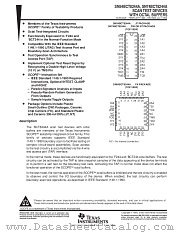 SN54BCT8244AFK datasheet pdf Texas Instruments