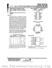 SN54LS109AW datasheet pdf Texas Instruments