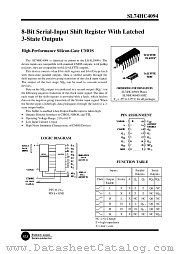 HC4094 datasheet pdf System Logic Semiconductor