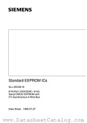 SLE24C16-S datasheet pdf Siemens
