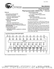 PAL20V8 datasheet pdf Cypress