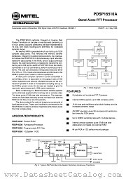 PDSP16510A datasheet pdf Mitel Semiconductor