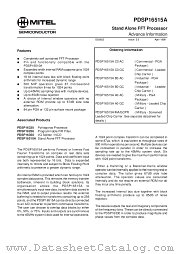 PDSP16515AB0AC datasheet pdf Mitel Semiconductor
