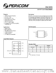 PI6C18551 datasheet pdf Pericom Technology