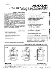 MAX4559CPE datasheet pdf MAXIM - Dallas Semiconductor