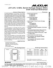 MAX5121BEEE datasheet pdf MAXIM - Dallas Semiconductor