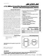 MAX6657MSA datasheet pdf MAXIM - Dallas Semiconductor