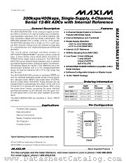 MAX1283BEUE datasheet pdf MAXIM - Dallas Semiconductor