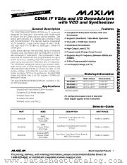 MAX2308EGI datasheet pdf MAXIM - Dallas Semiconductor
