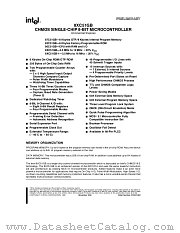 8XC51 datasheet pdf Intel