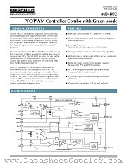 ML4802CS datasheet pdf Fairchild Semiconductor