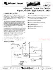 ML4950ES datasheet pdf Micro Linear