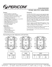 PS392 datasheet pdf Pericom Technology