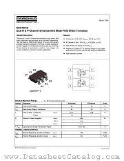 NDC7001 datasheet pdf Fairchild Semiconductor