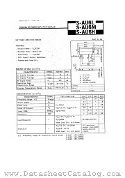 S-AU6 datasheet pdf TOSHIBA