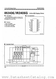 IR2406 datasheet pdf SHARP