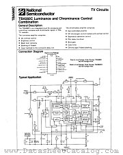 TBA560C datasheet pdf National Semiconductor