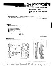 SMC82C55AC-5 datasheet pdf Epson Company
