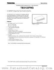 TB2132FNG datasheet pdf TOSHIBA