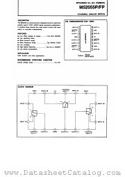M52055 datasheet pdf Mitsubishi Electric Corporation