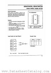 GD74HCT00 datasheet pdf LG Semiconductor