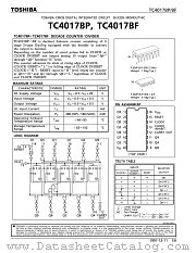 TC4017 datasheet pdf TOSHIBA