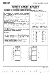 TC74HC253 datasheet pdf TOSHIBA