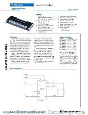 PT366X datasheet pdf Texas Instruments