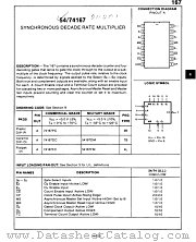 74167 datasheet pdf Fairchild Semiconductor