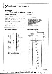 DS14C561 datasheet pdf National Semiconductor