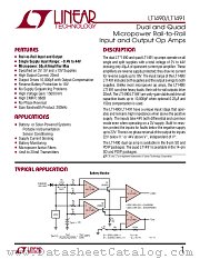 LT1490CS8 datasheet pdf Linear Technology