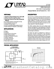 LT1110CS8 datasheet pdf Linear Technology